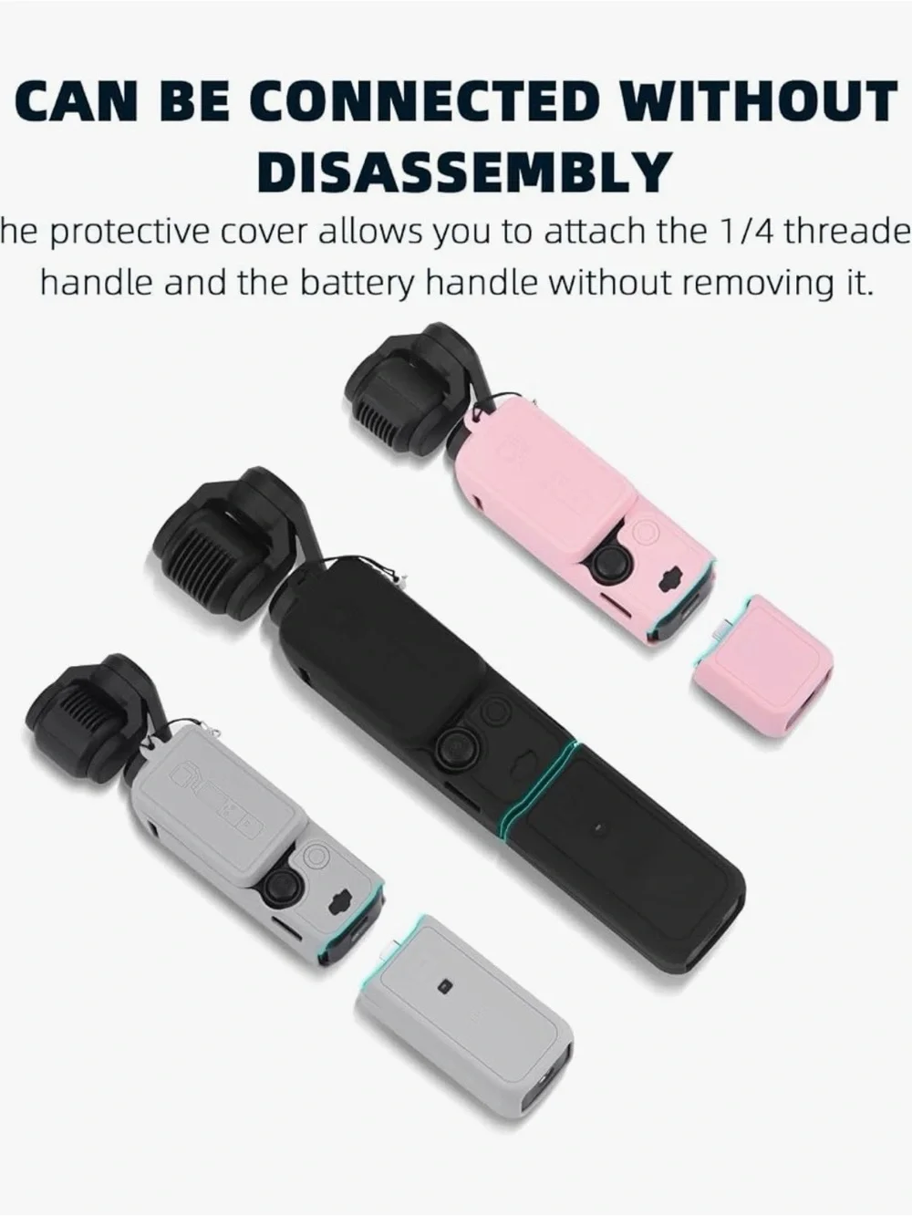 DJI Osmo Pocket 3 Silicone Cover - Pink